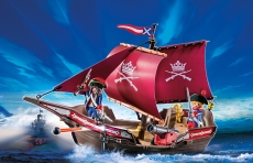 Barca Soldatilor cu Tun - PLAYMOBIL Pirates - PM6681