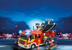 Maşina de pompieri cu lumini şi sunete - PLAYMOBIL Fire Brigade - 5363