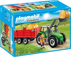 Tractor Mare cu Remorcă - PLAYMOBIL Country Farm - 6130