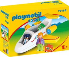 Avion cu pasager - PLAYMOBIL 1.2.3. - PM70185
