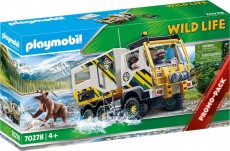 Camion de expeditie in natura - PLAYMOBIL Wild Life - PM70278
